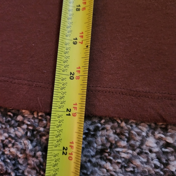 Fang I Heart Love Cowboys Cotton Graphic Tee T-Shirt Brown Pink Medium - Picture 5 of 5